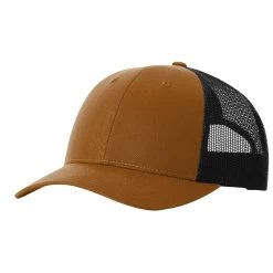Richardson Caramel/Black Low Pro Trucker Hat