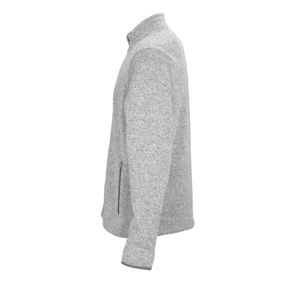 Vantage Men's Iceberg Summit Sweater-Fleece Jacket - Image 3