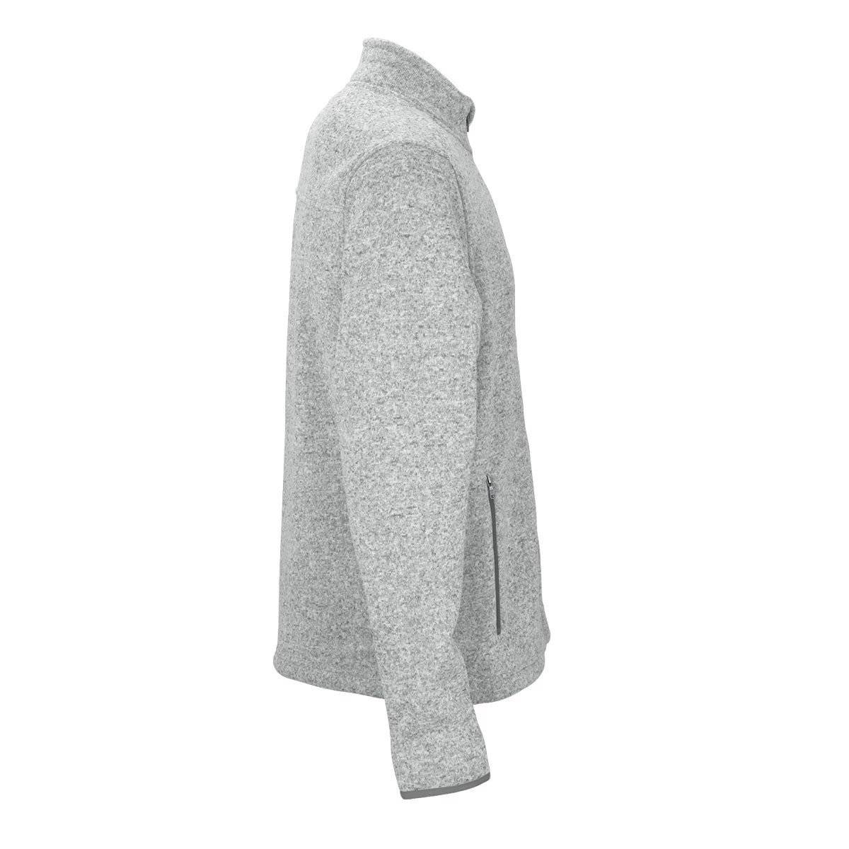 Vantage Men's Iceberg Summit Sweater-Fleece Jacket - Image 4