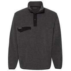 Dri Duck Men's Charcoal Denali Mountain Fleece Pullover