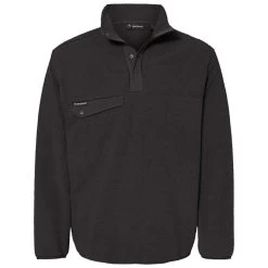 Dri Duck Men's Charcoal Brooks Sherpa Mountain Fleece