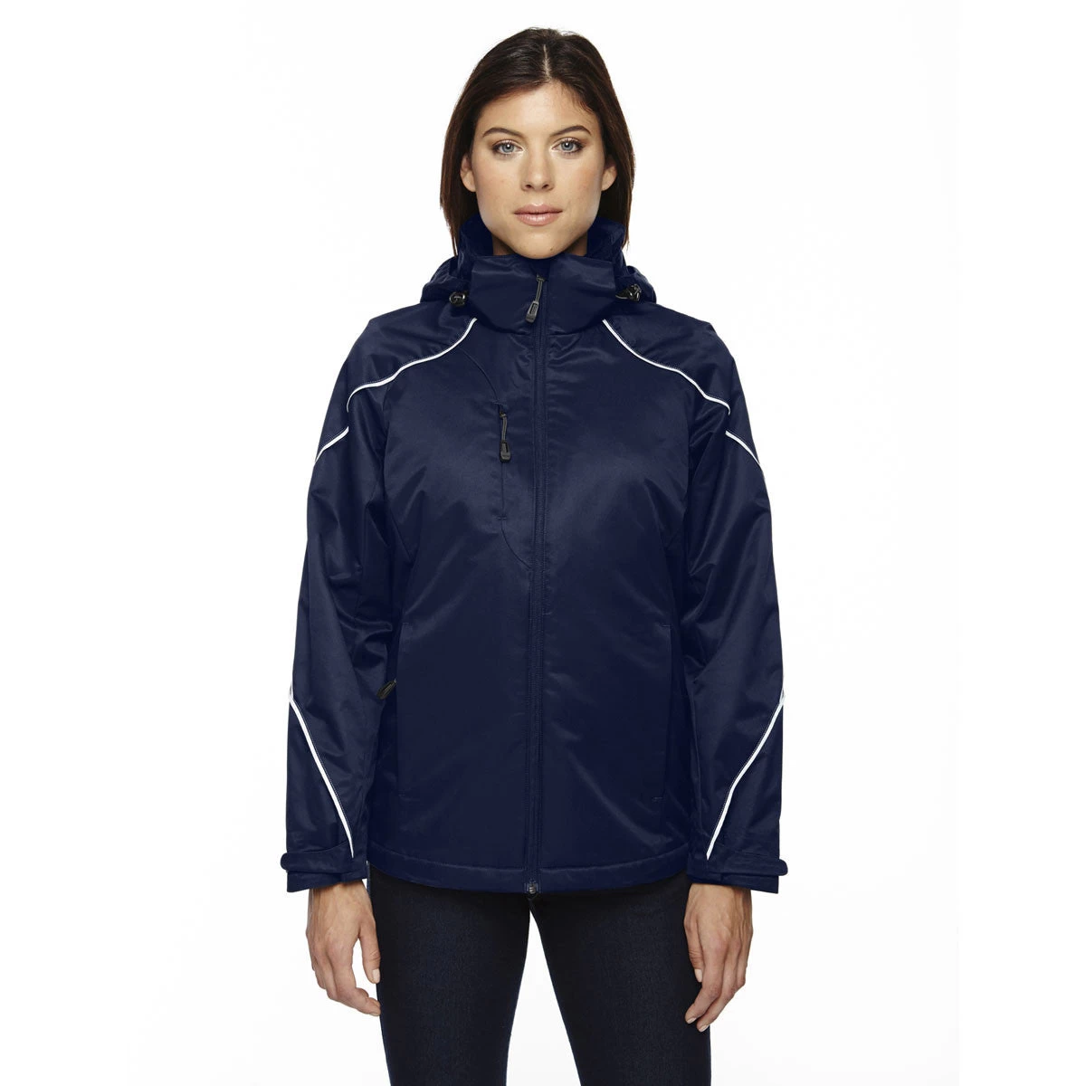 North End Women's Night Angle 3-In-1 Jacket With Bonded Fleece Liner - Image 2