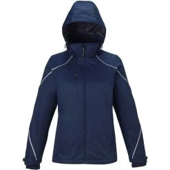 North End Women's Night Angle 3-In-1 Jacket With Bonded Fleece Liner
