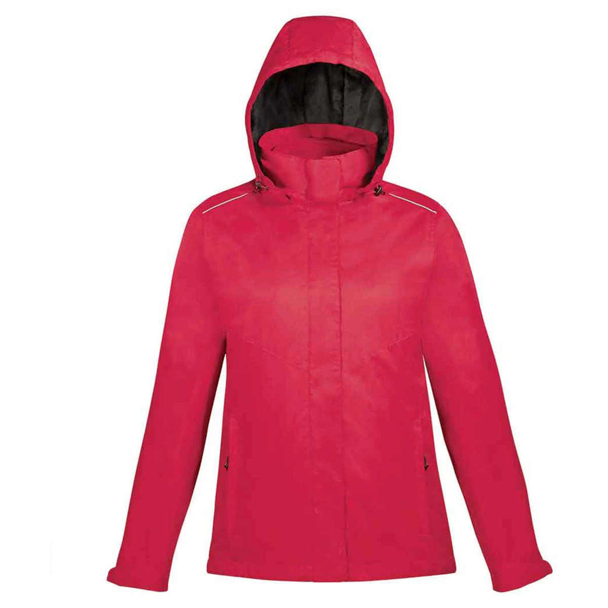 Core 365 Women's Classic Red Region 3-in-1 Jacket With Fleece Liner