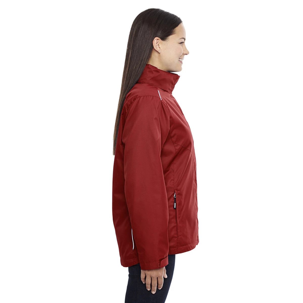 Core 365 Women's Classic Red Region 3-in-1 Jacket With Fleece Liner - Image 4
