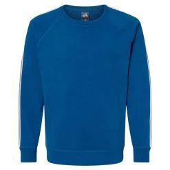 J. America Men's Royal Rival Fleece Crewneck Sweatshirt