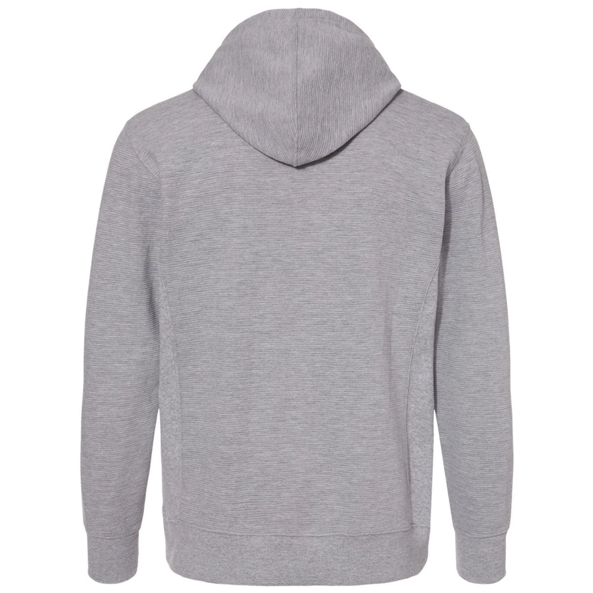 J. America Men's Oxford Ripple Fleece Hooded Sweatshirt - Image 2
