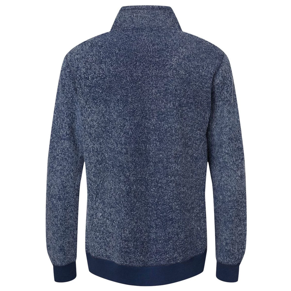 J. America Men's Navy Speak Aspen Fleece Quarter Zip - Image 2
