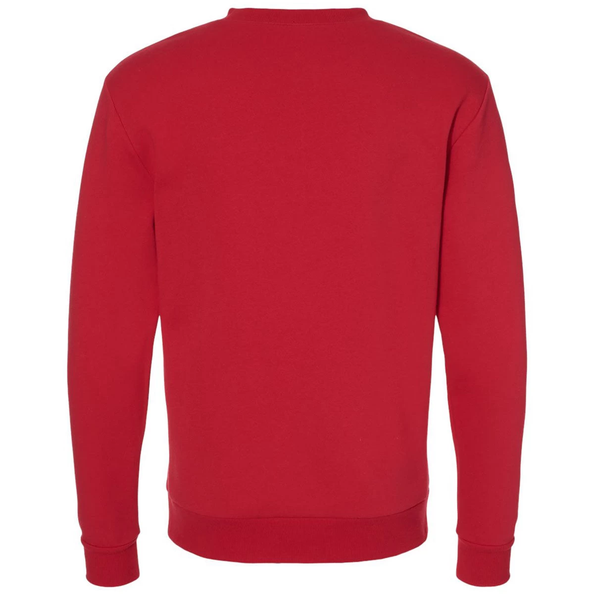 Alternative Apparel Men's Apple Red Eco-Cozy Fleece Sweatshirt - Image 2