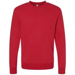 Alternative Apparel Men's Apple Red Eco-Cozy Fleece Sweatshirt