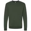 Alternative Apparel Men's Varsity Green Eco-Cozy Fleece Sweatshirt