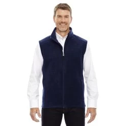 Core 365 Men's Classic Navy Tall Journey Fleece Vest