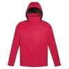 Core 365 Men's Classic Red Region 3-in-1 Jacket With Fleece Liner