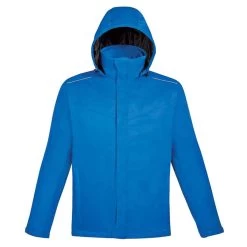 Core 365 Men's True Royal Region 3-in-1 Jacket With Fleece Liner