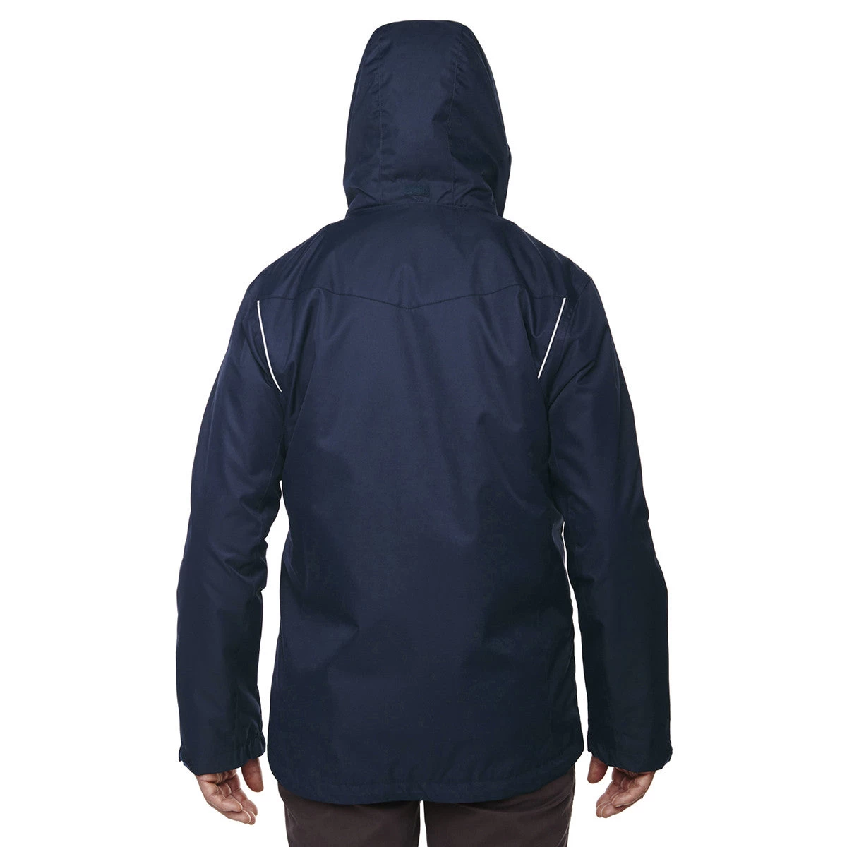 Core 365 Men's Classic Navy Tall Region 3-in-1 Jacket With Fleece Liner - Image 2