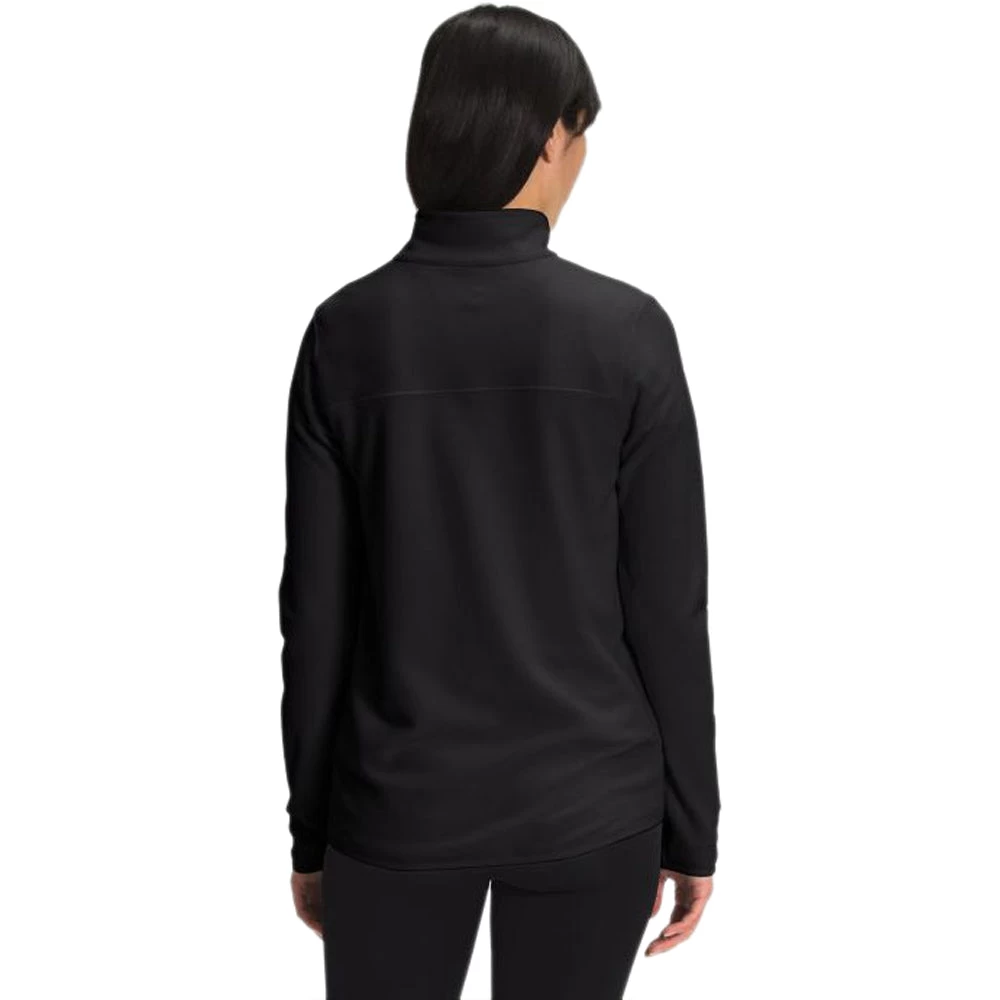 The North Face Women's Black TKA Glacier Quarter Zip Jacket - Image 2