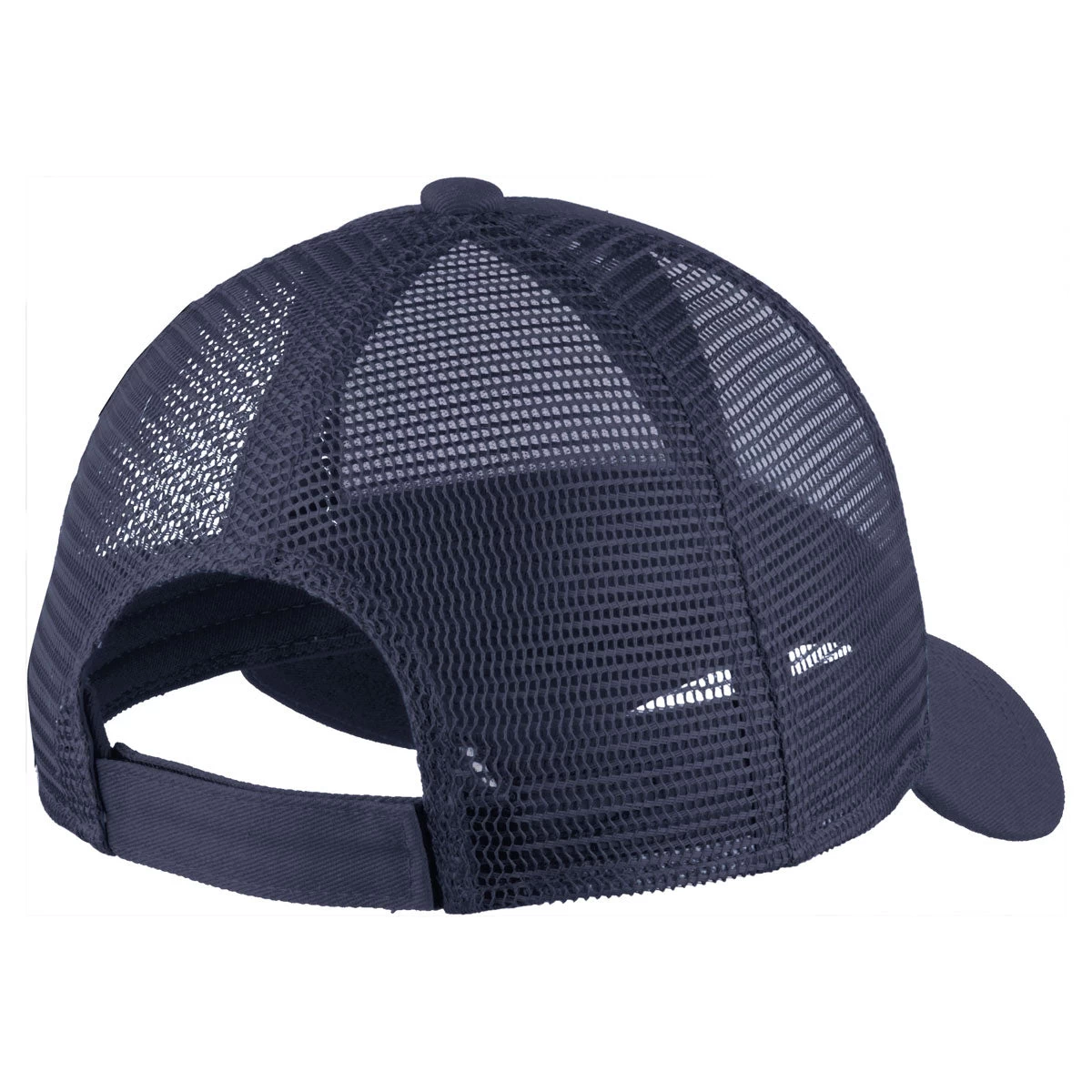 Port Authority True Navy Adjustable Mesh Back Cap - Image 3