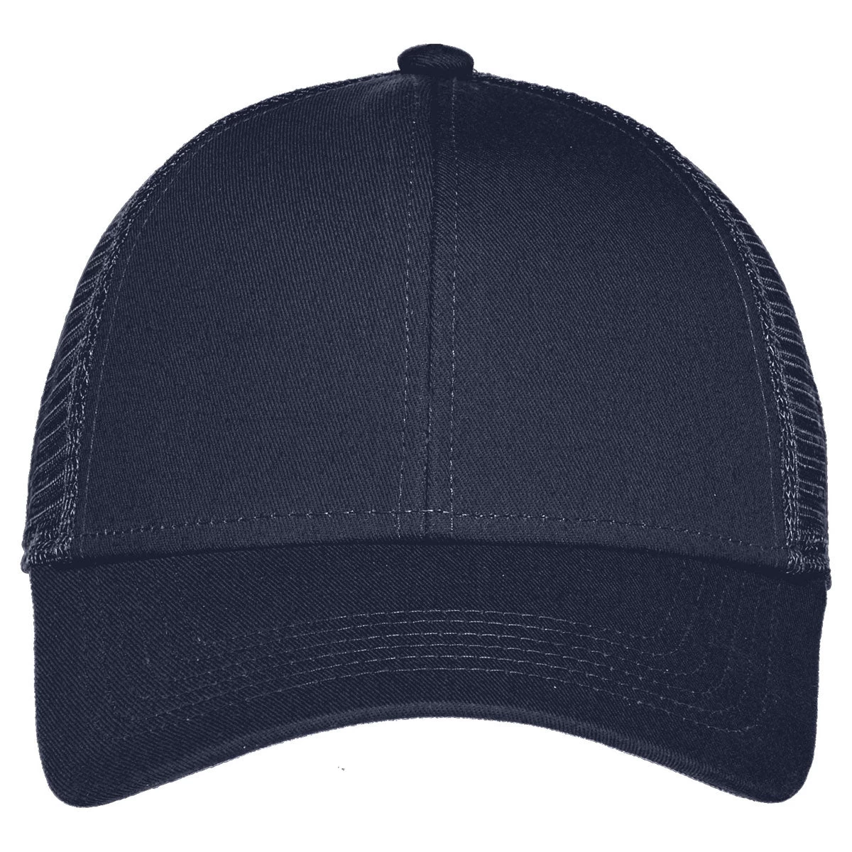Port Authority True Navy Adjustable Mesh Back Cap - Image 2
