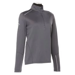 Callaway Women's Iron Gate Long Sleeve Quarter Zip Mock With Reflective Tape