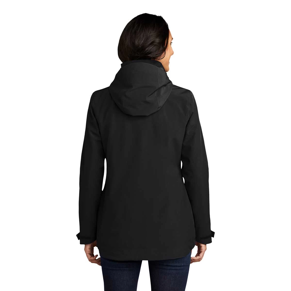 Eddie Bauer Women's Black/Storm Grey WeatherEdge 3-in-1 Jacket - Image 4