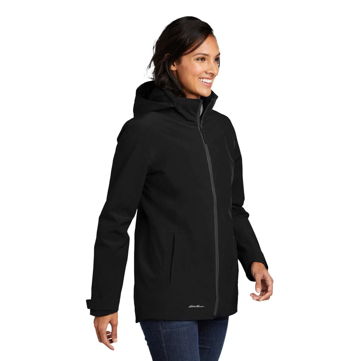 Eddie Bauer Women's Black/Storm Grey WeatherEdge 3-in-1 Jacket - Image 5