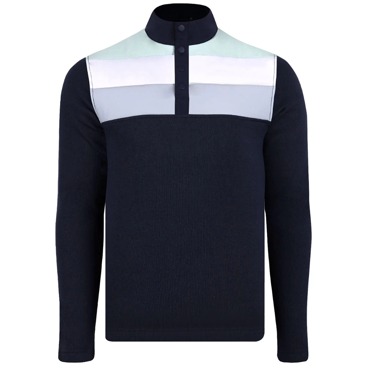 Swannies Golf Men's Navy Mint Foxx Fleece