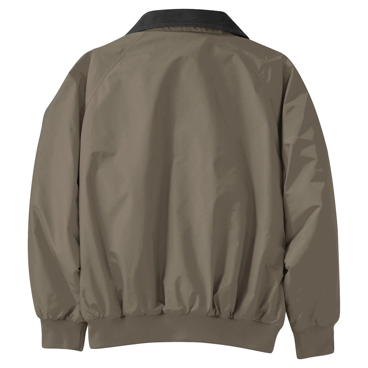 Port Authority Men's Khaki/True Black Challenger Jacket - Image 2