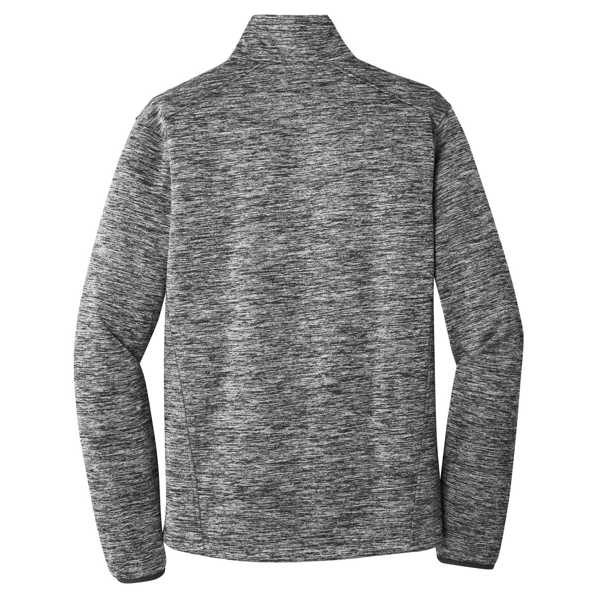 Sport-Tek Men's Black Posicharge Electric Heather Soft Shell Jacket - Image 2