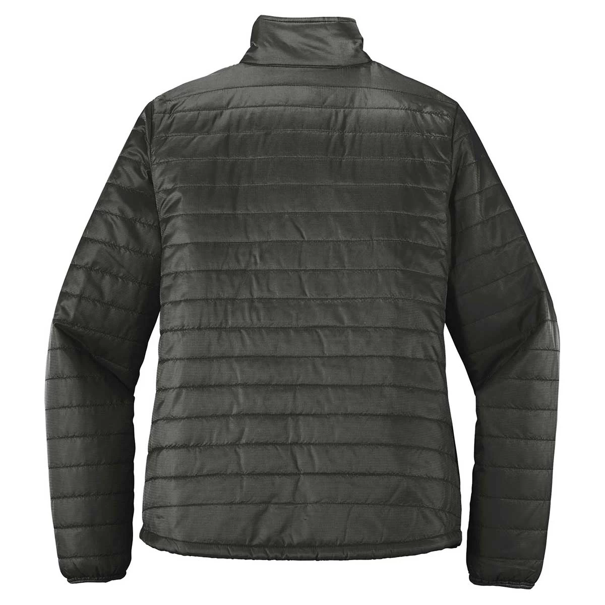 Port Authority Women's Sterling Grey/ Graphite Packable Puffy Jacket - Image 2