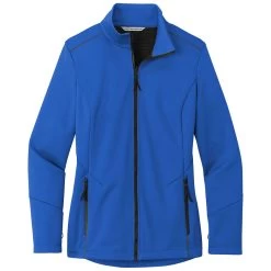 Port Authority Women's True Royal Collective Tech Soft Shell Jacket