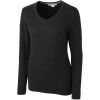 Cutter & Buck Women's Black Lakemont V-Neck