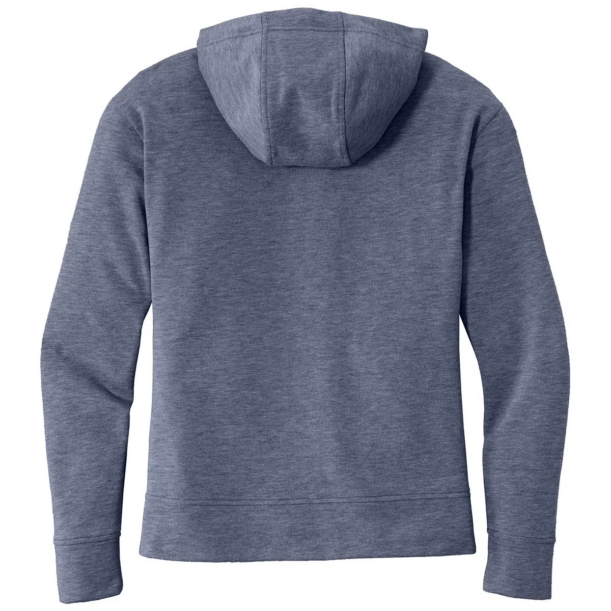 Sport-Tek Women's True Navy Heather PosiCharge Tri-Blend Wicking Fleece Full-Zip - Image 2