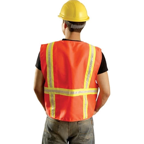 OccuNomix Men's Orange Classic Solid Two-Tone Surveyor - Image 2