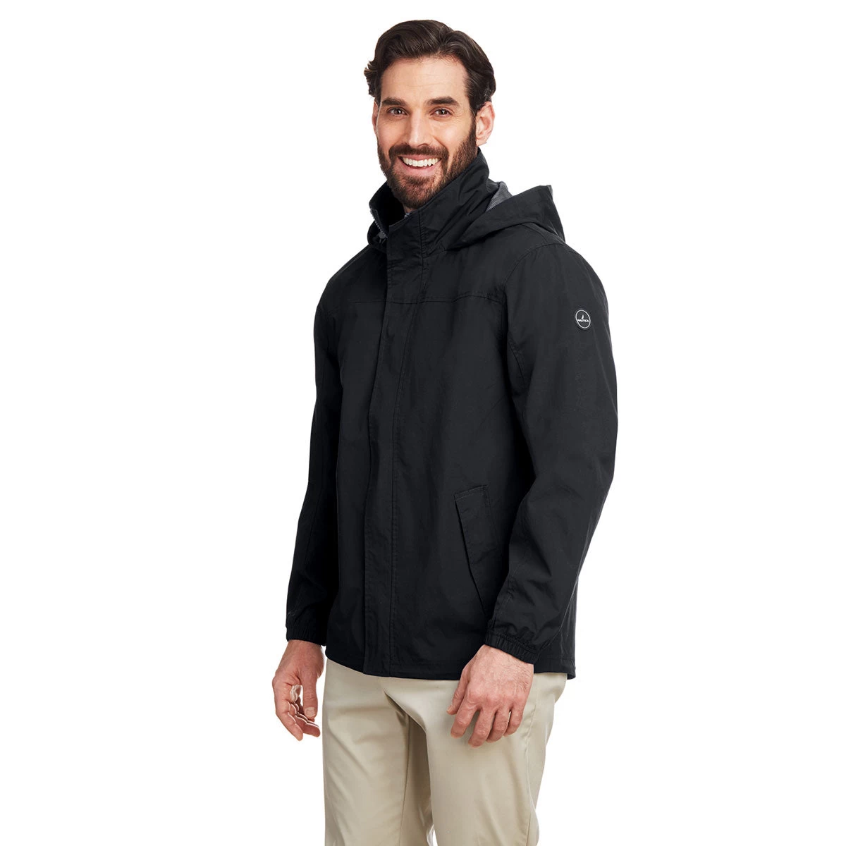 Nautica Men's Black Voyage Raincoat - Image 4