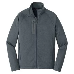 The North Face Men's Urban Navy Heather Canyon Flats Fleece Jacket