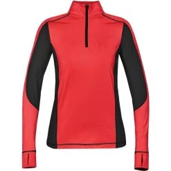 Stormtech Women's True Red/Black Phoenix Lightweight 1/4 Zip