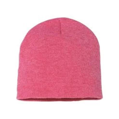 Sportsman Heather Red 8" Knit Beanie
