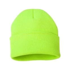 Sportsman Safety Yellow 12" Knit Beanie