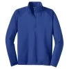 Sport-Tek Men's True Royal Sport-Wick Stretch 1/2-Zip Pullover