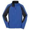Sport-Tek Men's True Royal/Black Colorblock Soft Shell Jacket