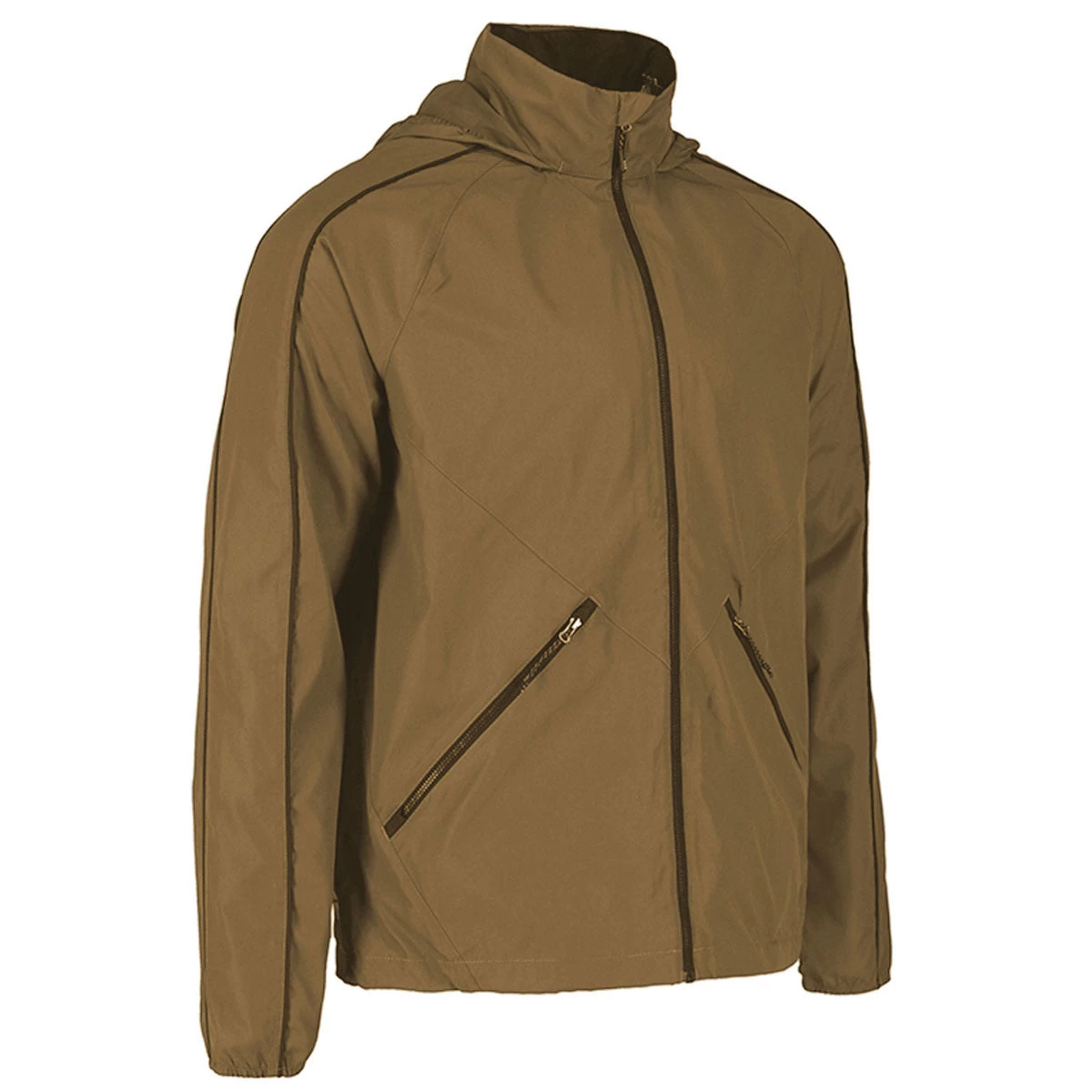 Elevate Men's Loden/Black Rincon Eco Packable Jacket - Image 3
