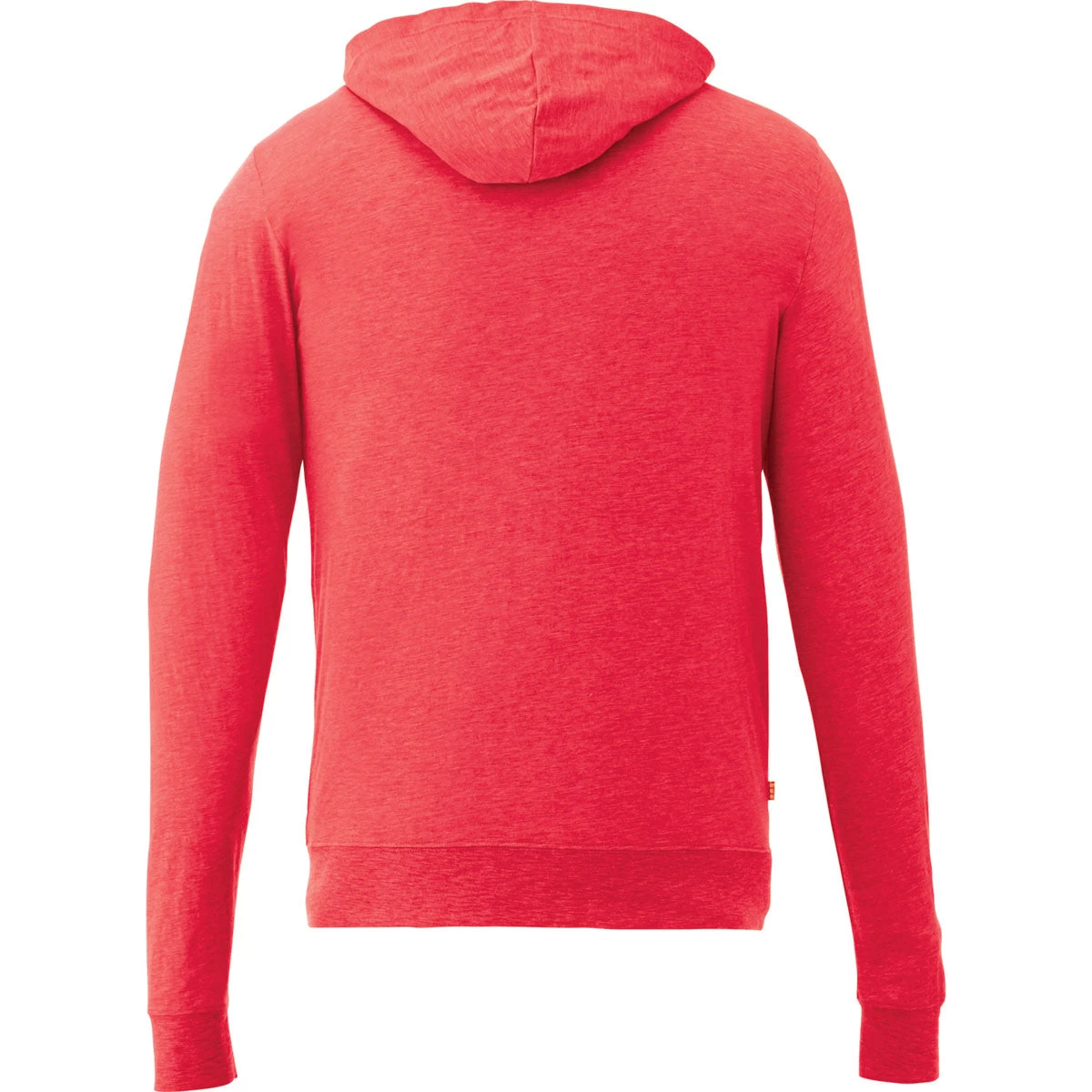 Elevate Men's Team Red Heather Garner Knit Full Zip Hoody - Image 2