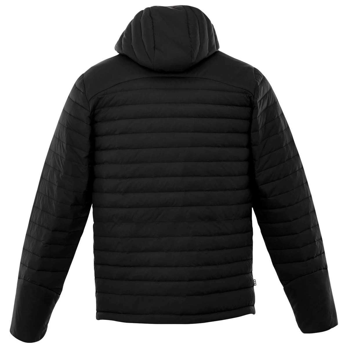Elevate Men's Black Silverton Packable Insulated Jacket - Image 2