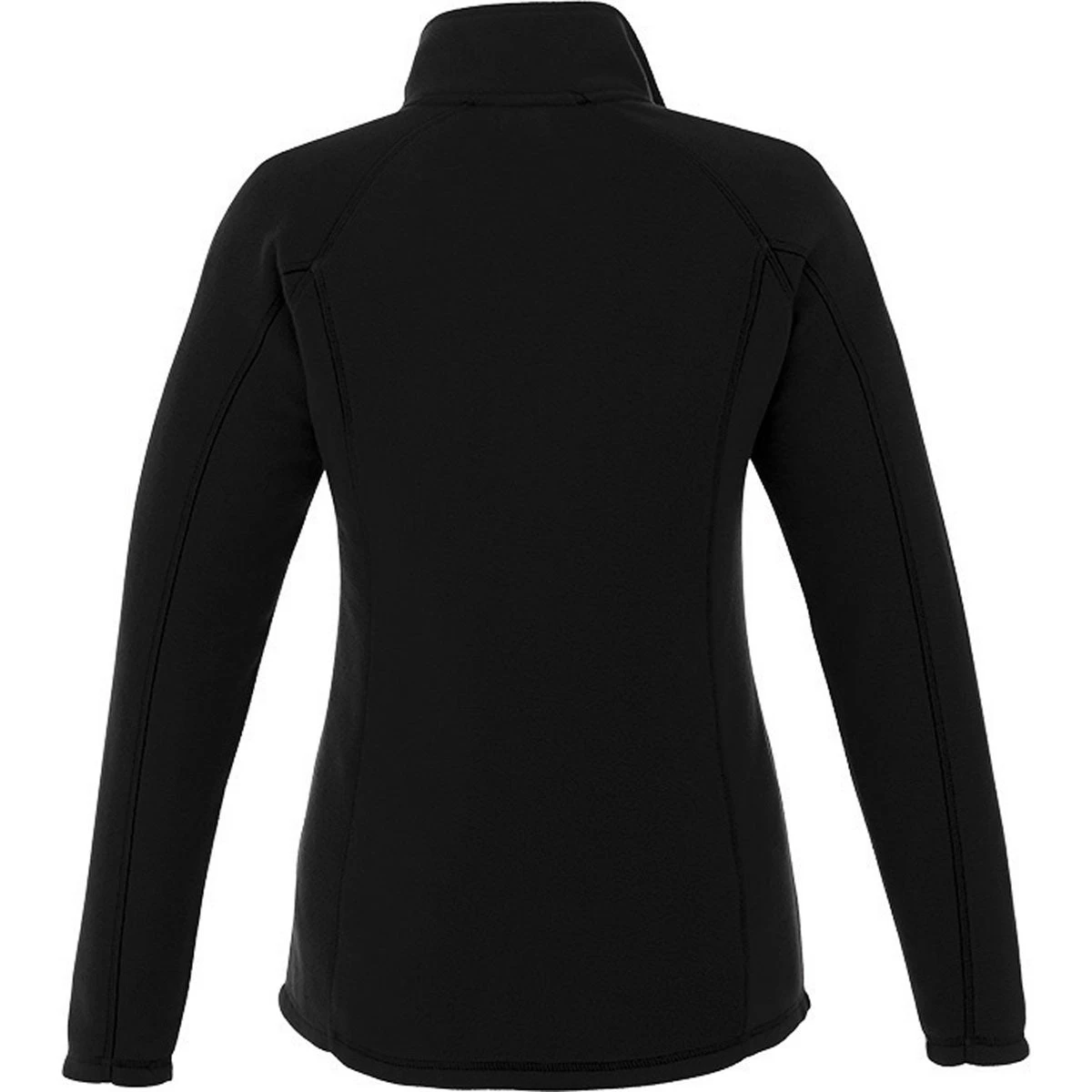 Elevate Women's Black Bowlen Polyfleece Quarter Zip - Image 2
