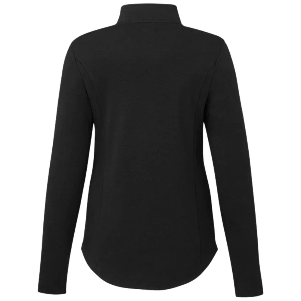 Elevate Women's Black Rigi Eco Knit Quarter Zip - Image 2