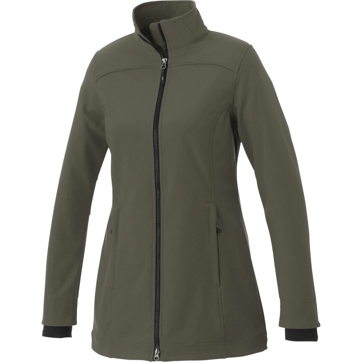 Elevate Women's Amazon Green Vernon Softshell Jacket
