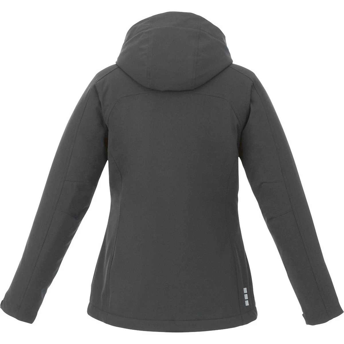 Elevate Women's Charcoal Bryce Insulated Softshell Jacket - Image 2