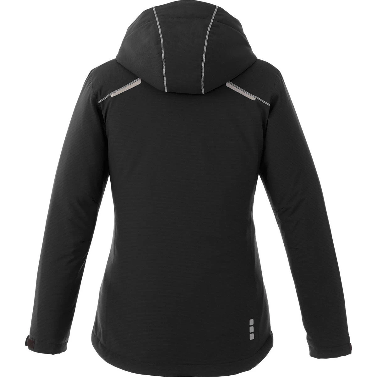 Elevate Women's Black Mantis Insulated Softshell Jacket - Image 2