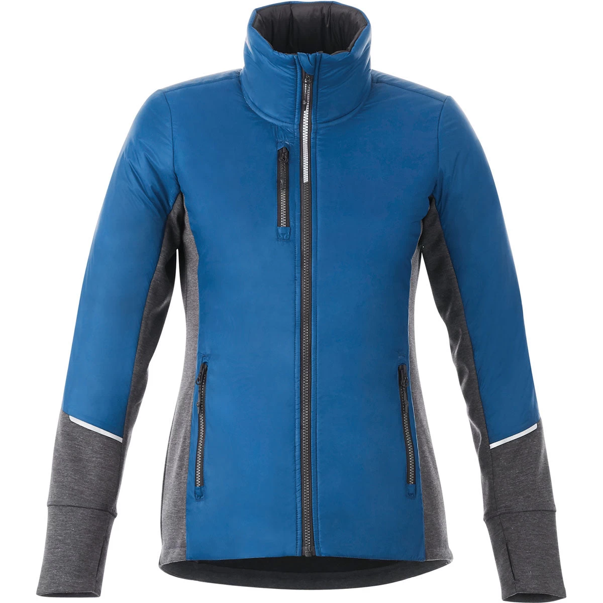 Elevate Women's Invictus/Heather Dark Charcoal Fernie Hybrid Insulated Jacket