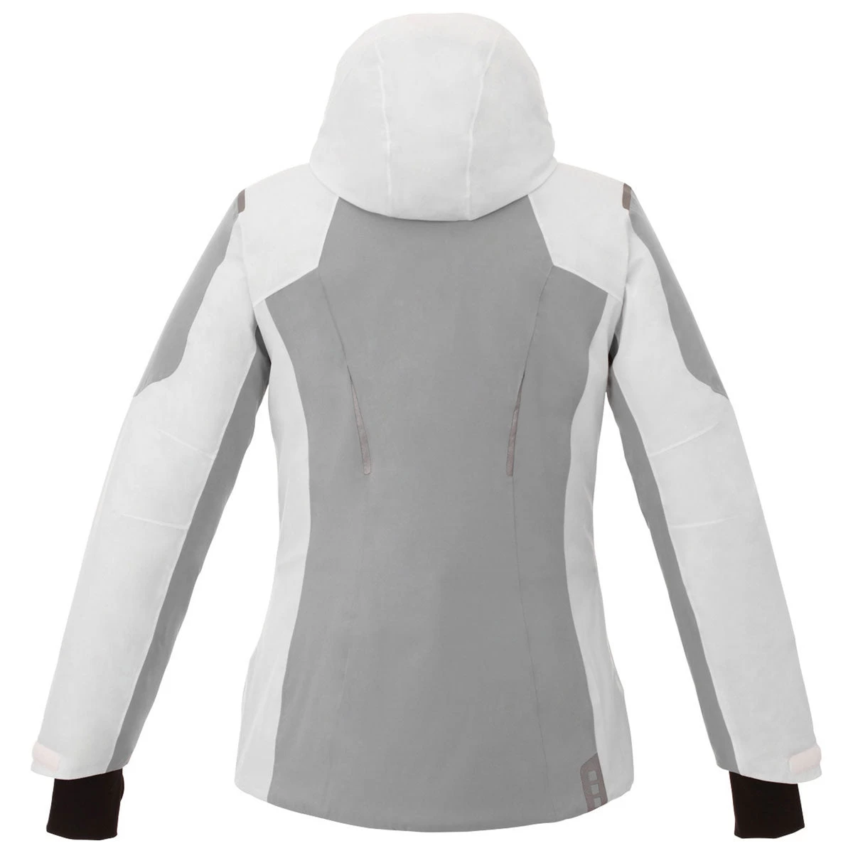 Elevate Women's Grey/White Ozark Insulated Jacket - Image 2